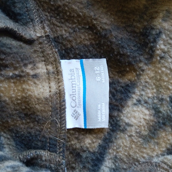 columbia fleece bunting suit 6-12 months baby - Picture 7 of 9